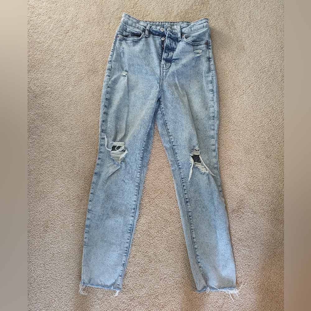 Old navy higher highrise OG straight jeans size 6.